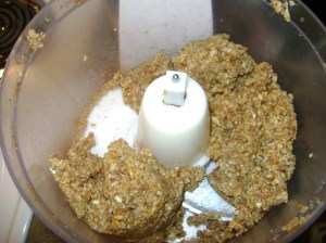 this is what the 'dough' should look like after blending