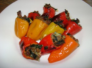 Sweet Pepper Poppers