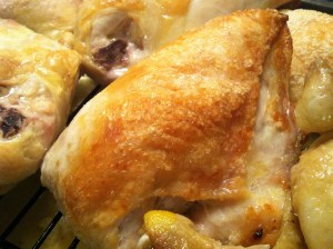 roast chicken pieces
